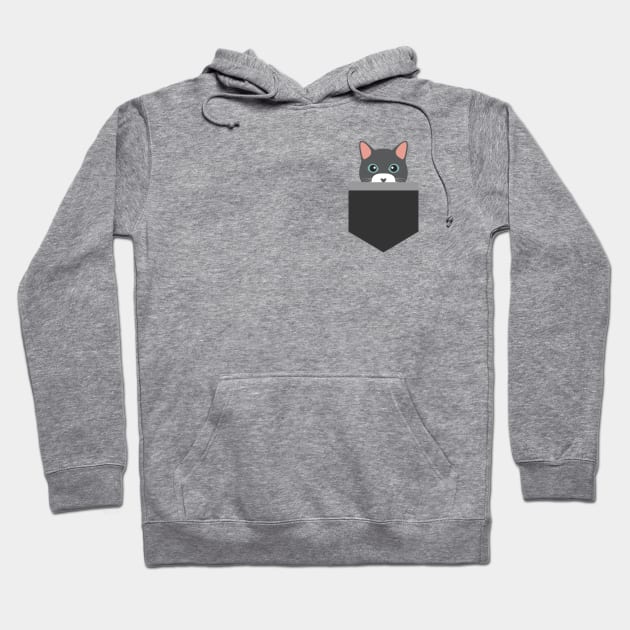 Cat In The Pocket Hoodie by zlapinski